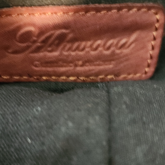 Vintage Ashwood Brown Woven Leather Purse 1986 London - Picture 3 of 6